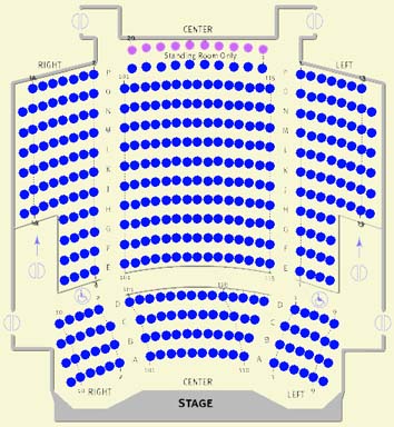 Kelsey Theatre Seating Chart